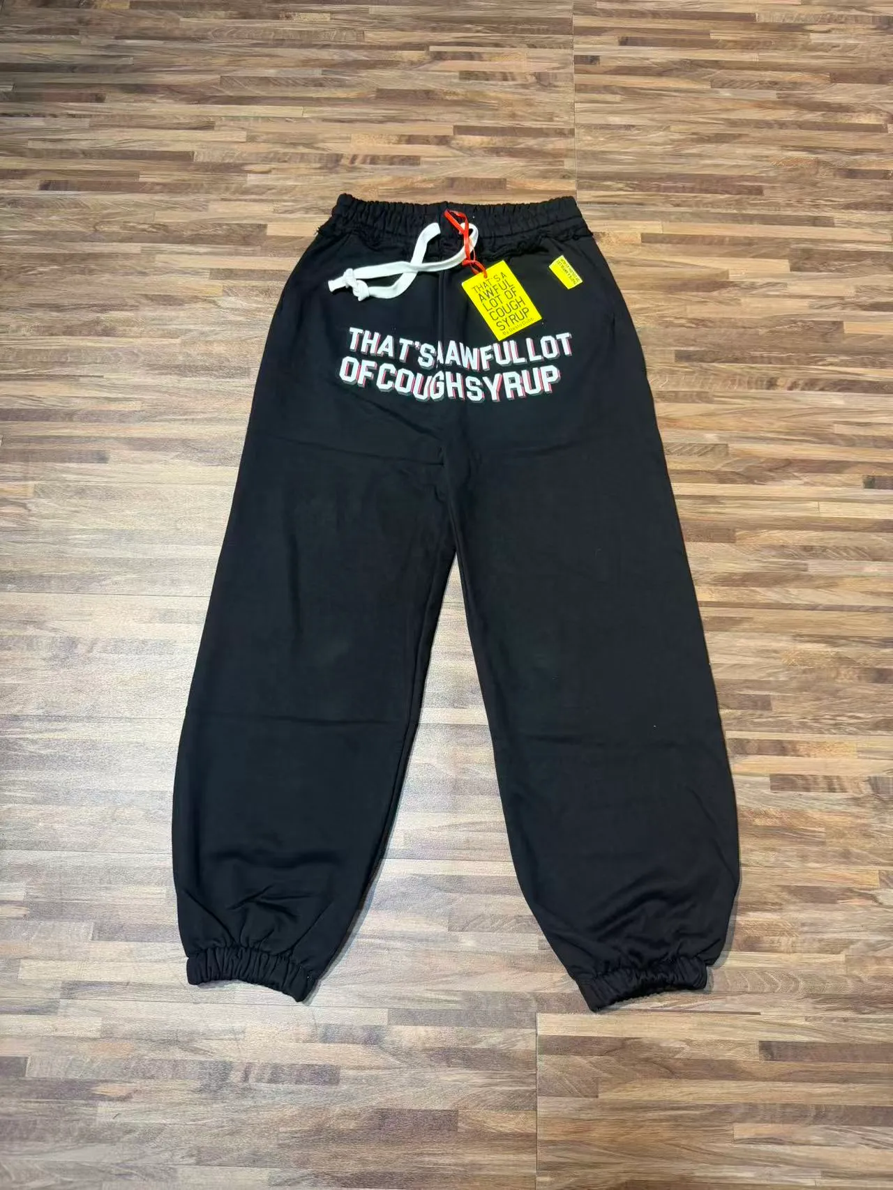 C # Black ｜ THAT'S A AWFUL LOT OF COUGH SYRUP In Stock Same Style. （fabric): 100% Sizes（size）：S-M L X L （colour）： Black ：3330# ｜ ：（fabric）： 100% Sizes（size）：S-M-L-XL （couour）： Black 👉 👉